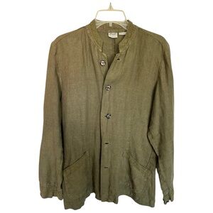 CP Shades Sausalito Irish Linen Jacket Blazer-L